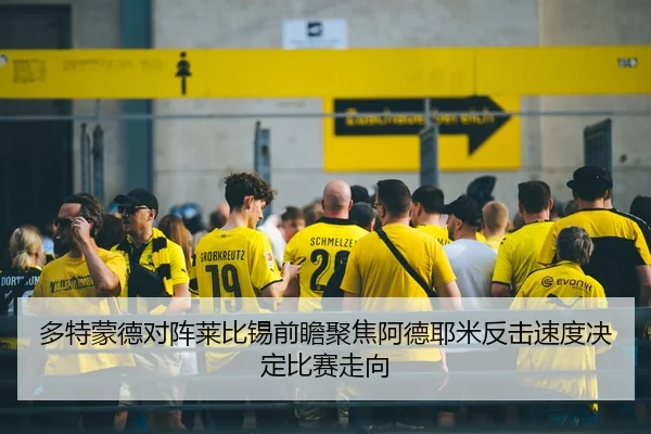 多特蒙德对阵莱比锡前瞻聚焦阿德耶米反击速度决定比赛走向